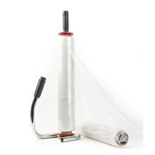 Wikkelfolie, handrollen, transparant, 19 My, 50 cm x 300 m per rol, 6 rol per doos-797