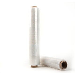 Wikkelfolie, handrollen, transparant, 19 My, 50 cm x 300 m per rol, 6 rol per doos-0