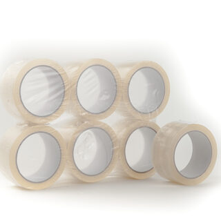 Tape, PP hotmelt, 28 My, transparant, 48 mm x 66 m per rol, 36 rol per doos-0