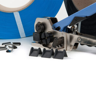 Beschermhoeken, rubber, t.b.v. 12 mm omsnoeringsband. 2.000 stuks per doos.-0