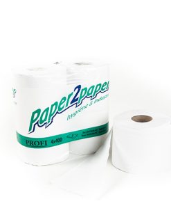 Toiletpapier, P2P, 2-laags, 10 cm x 50 m (400 vel) per rol, 40 rollen per pak-0
