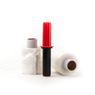 Wikkelfolie, handrollen, transparant, 20 My, 10 cm x 250 m per rol, 40 rol per doos-0
