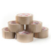 Tape, PVC, bruin, 48 mm x 66 m per rol, 36 rol per doos-0