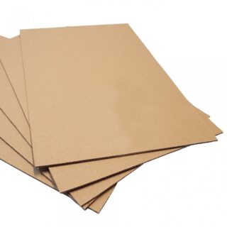 Alternative view of Golfkartonnen platen, bruin, B-golf, 1.100 x 1.200 mm 400 stuks per pallet