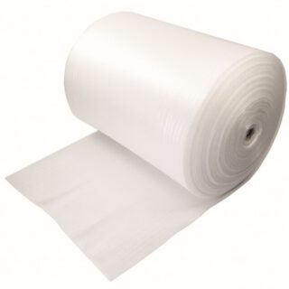 Foam, 1 mm, wit, 100 cm x 500 m per rol-0