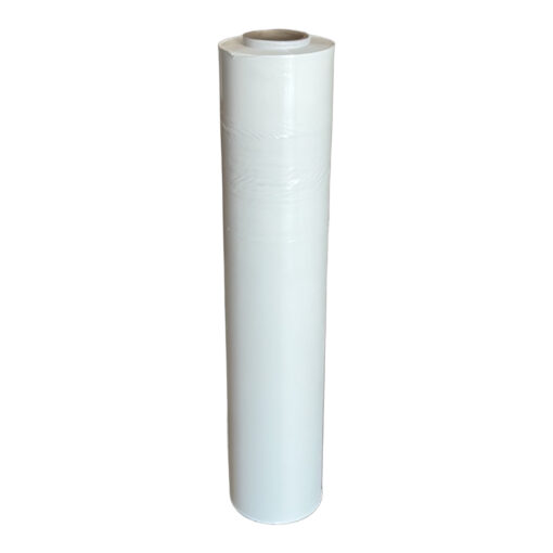 Handrollen wikkelfolie – 20 micron (50 cm × 300 m, wit)